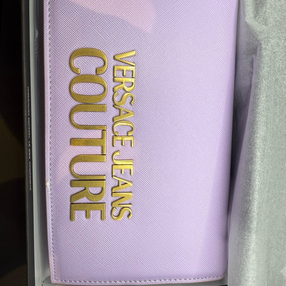 Versace Jeans Couture Lavender Small Shoulder Bag